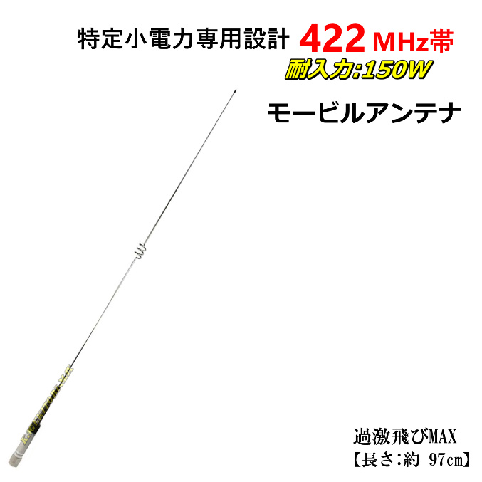 楽天市場】無線機搭載が隠せる 特定小電力 周波数専用 ガラス貼り付け 