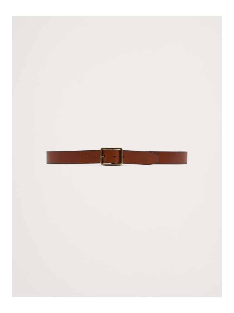 (M)タイムレス レザーチノベルト BANANA REPUBLIC バナナ・リパブリック ファッション雑貨 ベルト ブラウン【送料無料】[ Fashion]