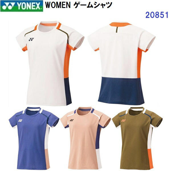 返品不可 ヨネックス (20851) WOMEN ゲームシャツ 半袖 (M)