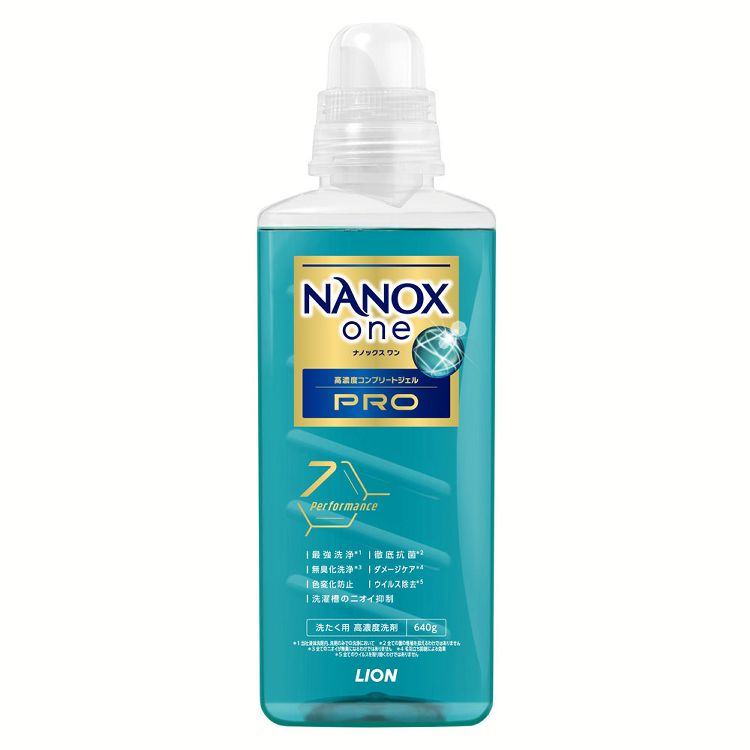 ナノックスワンスタンダード　1160ml×6 本体380ml×2 640ml×1 Amazon | NANOX one スタンダード 本体 380g | LION | 液体洗剤