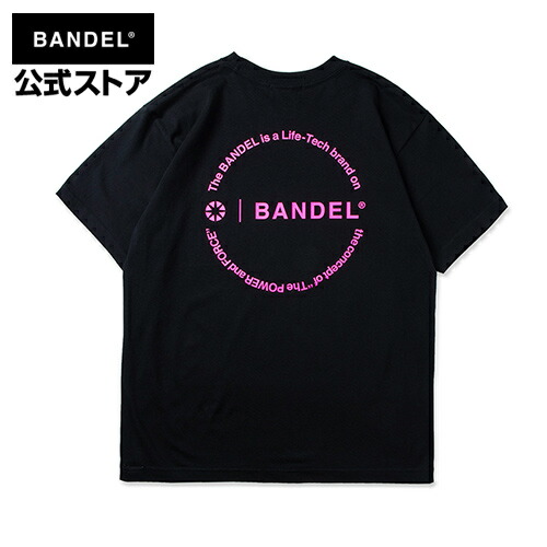 即納 最大半額 楽天市場 Bandel バンデル Tシャツ 無地 Tee パーカー フーディ Parka Hoodie シンプル メンズ レディース ユニセックス ファッション ストリートファッション スポーツ Circle Logo Short Sleeve T Black Neon Pink Bandel公式 楽天市場店
