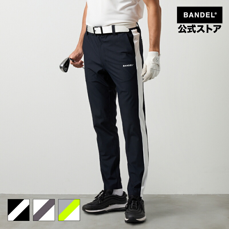 バンデル SIDE LINE SLIM TAPERED PANTS BANDEL 25SS ゴルフウェア ロングパンツ パンツ 長ズボン メンズ バンデルゴルフ 【送料無料】｜BANDEL公式 店