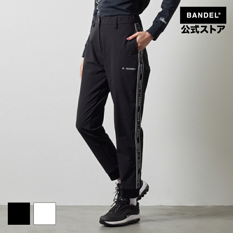 バンデル ゴルフ WOMENS WATER REPELLENT PIPING LONGPANTS ロングズボン下 ズボン下 ズボン レディース 御上さん バンデルゴルフ ゴルフ御召しもの BANDEL
