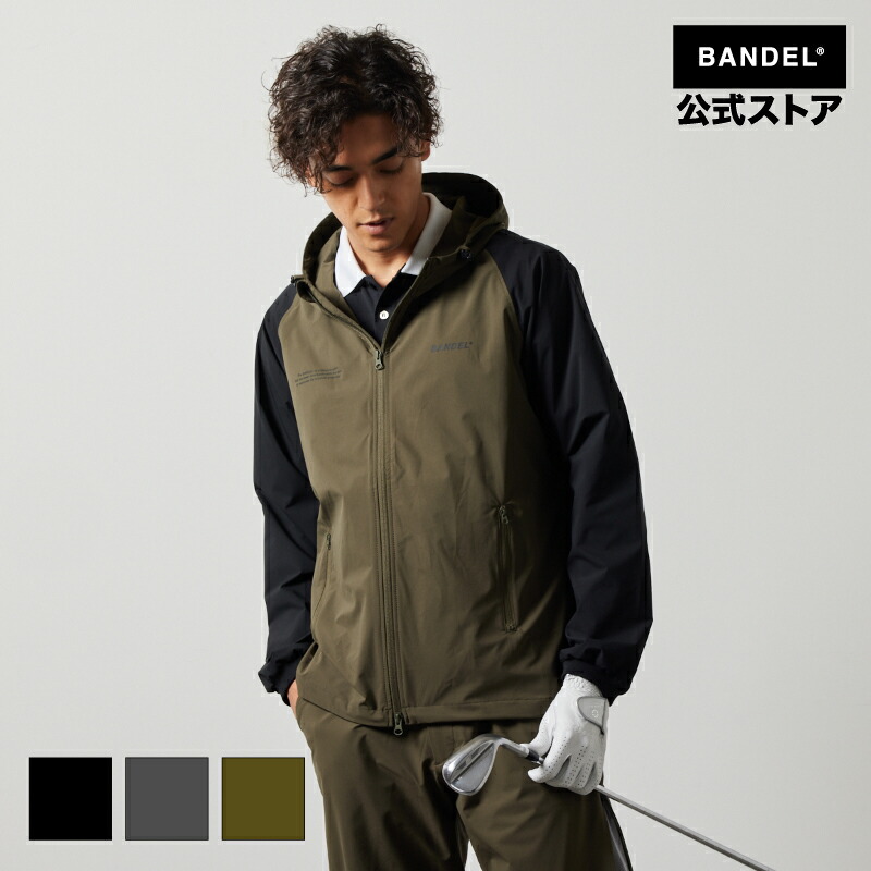 バンデル VENTILATION WOVEN JACKET BANDEL 24SS ゴルフ ジャケット ブラック バンデル メンズ レディース スポーツ｜BANDEL公式 店