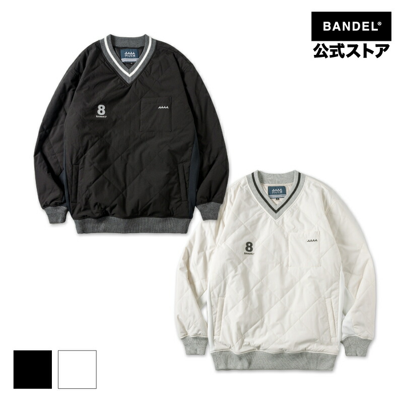 バンデル ムータ BANDEL x muta DIAMOND QUILT PULLOVER ティーシャツ  BANDEL バンデル メンズ レディース 運動競技【御召しもの】