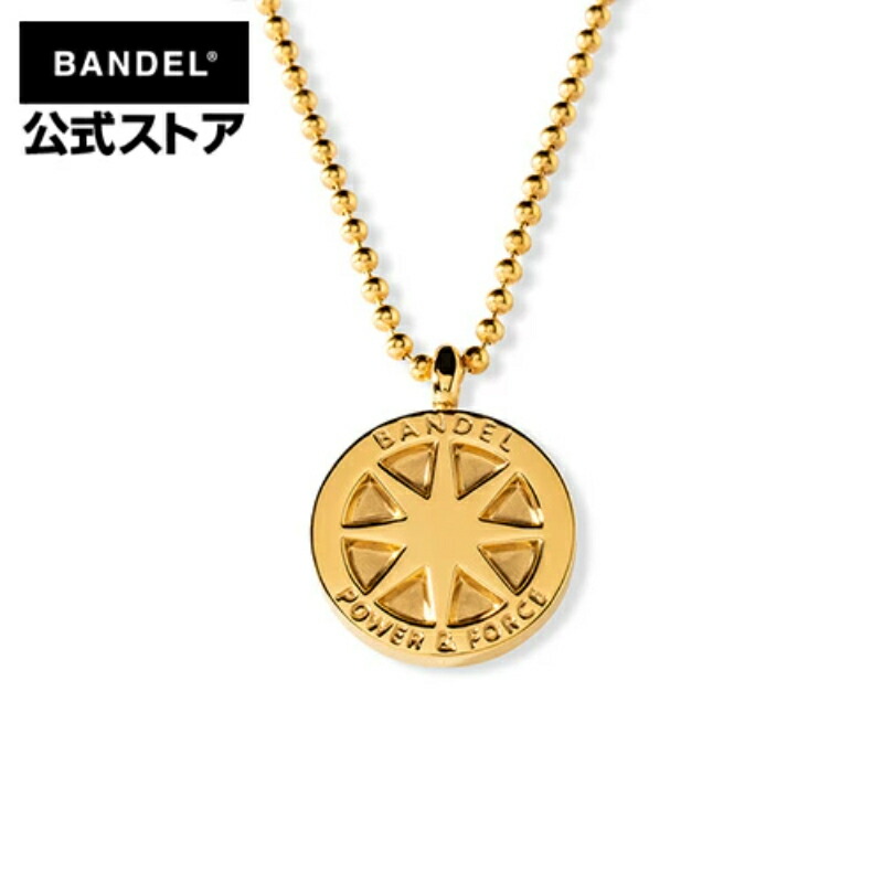 バンデル 首飾り Titanium Necklace Gold ゴールド (Gold チタン) BANDEL bandel 運動競技 チタン首飾り どんぶり鉢チェーン店 チタン 金属元素アレルギー反応 運動競技運動選手 メンズ レディース 運動競技首飾り