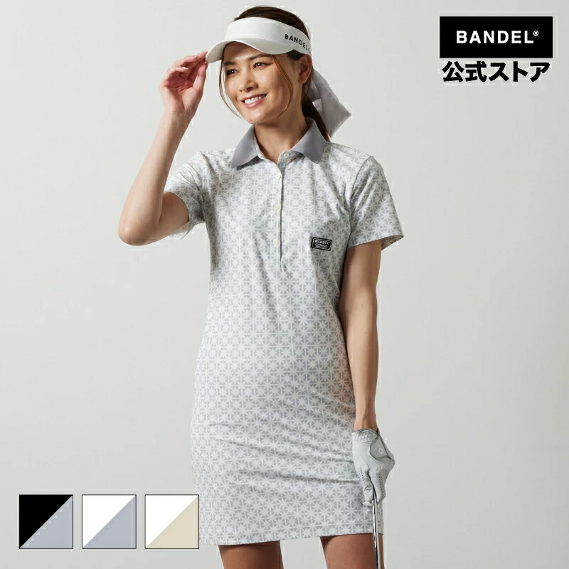 bandel  golf 新品ワンピース BANDEL バンデル ゴルフ ワンピース レディース SWITCH L/S ONE