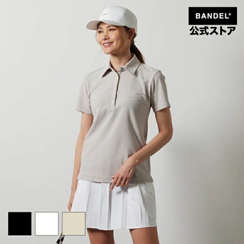 バンデル ゴルフ WOMENS BASIC VENTILATION S/S POLO SHIRTS BANDEL 24SS バンデルゴルフ bandel シャツ レディース 女性 ゴルフウェア