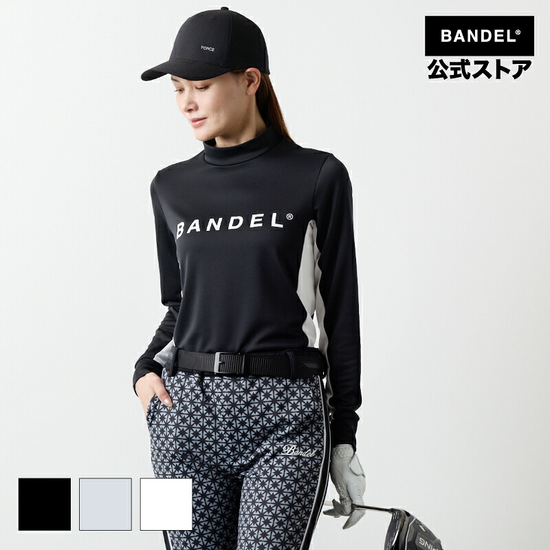 バンデル ウィメンズ インシーム 長袖モックネック 25AW BANDEL ゴルフ シャツ レディース 女性 ゴルフウェア バンデルゴルフ 18,480円