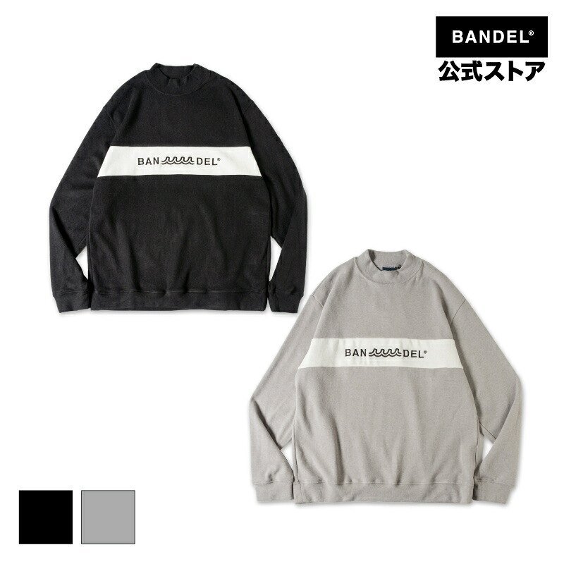バンデル ムータ BANDEL×muta MARINE KNIT L/S MOC NECK SHIRTS モック モックネック シャツ バンデル ムータ BANDEL バンデル メンズ レディース スポーツ【ウェア】