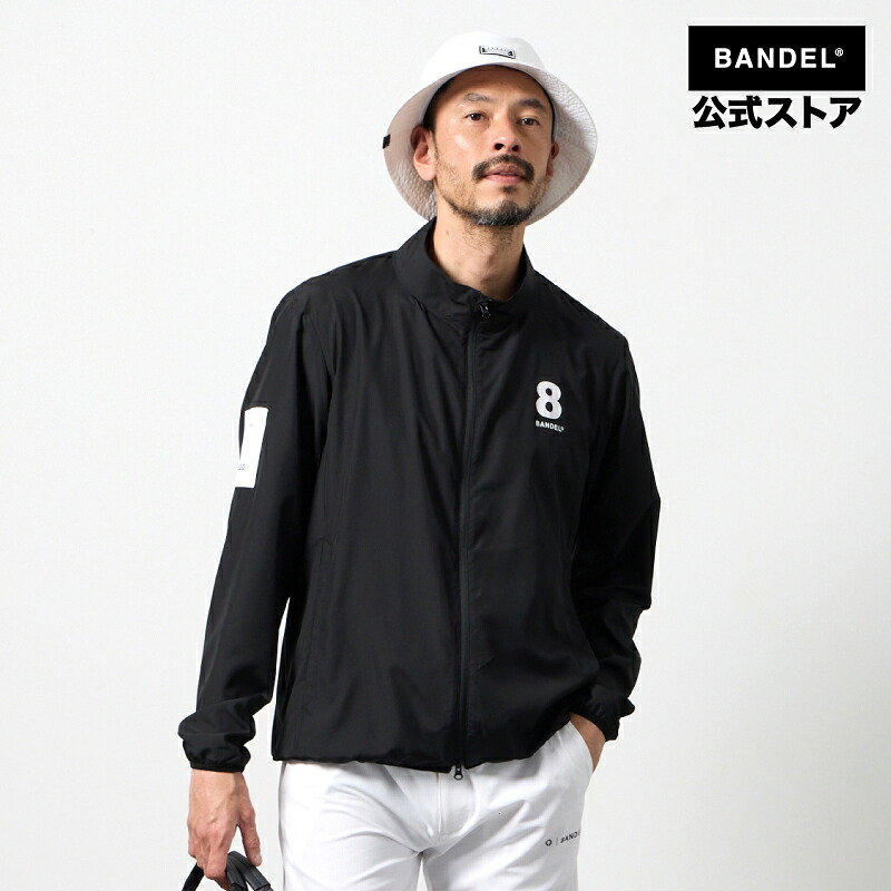 BANDEL&times;mutaパッカブルウインドストッパー ブルゾン バンデル ムータ ブラック グレー ホワイト BANDEL バンデル メンズ スポーツ【ウェア】｜BANDEL GOLF and CLOTHING 26,950円