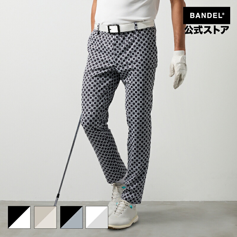 バンデル ALLOVER STRECH TAPERED PANTS BANDEL 25SS ゴルフウェア ロングパンツ パンツ 長ズボン メンズ バンデルゴルフ 【送料無料】 23,870円