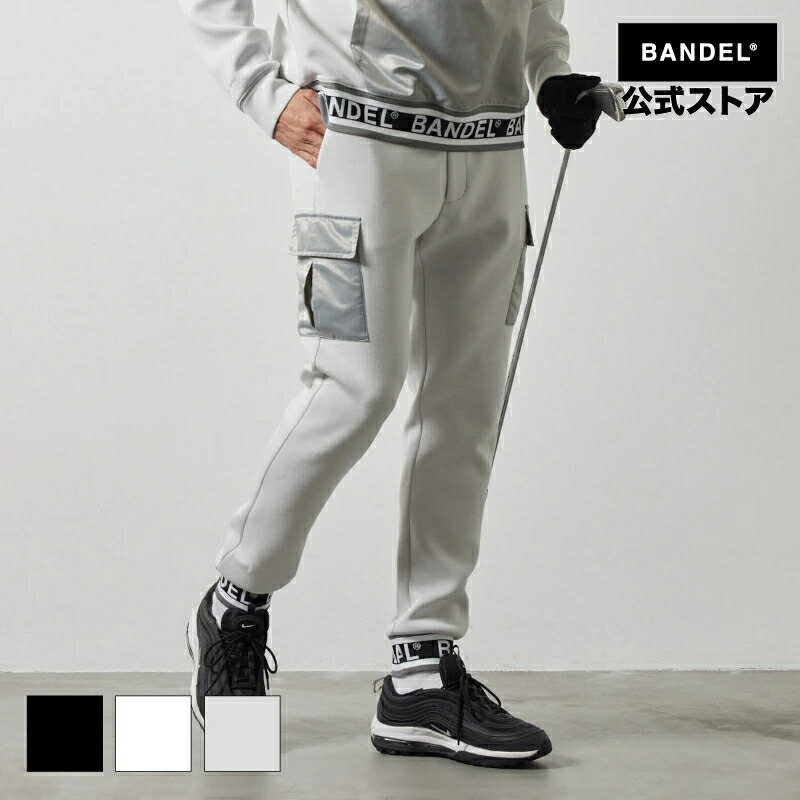 BANDEL GOLF バンデルゴルフ　ハーフパンツ　ズボン　ロゴ　M-L 白黒 楽天市場】バンデル ショートパンツの通販
