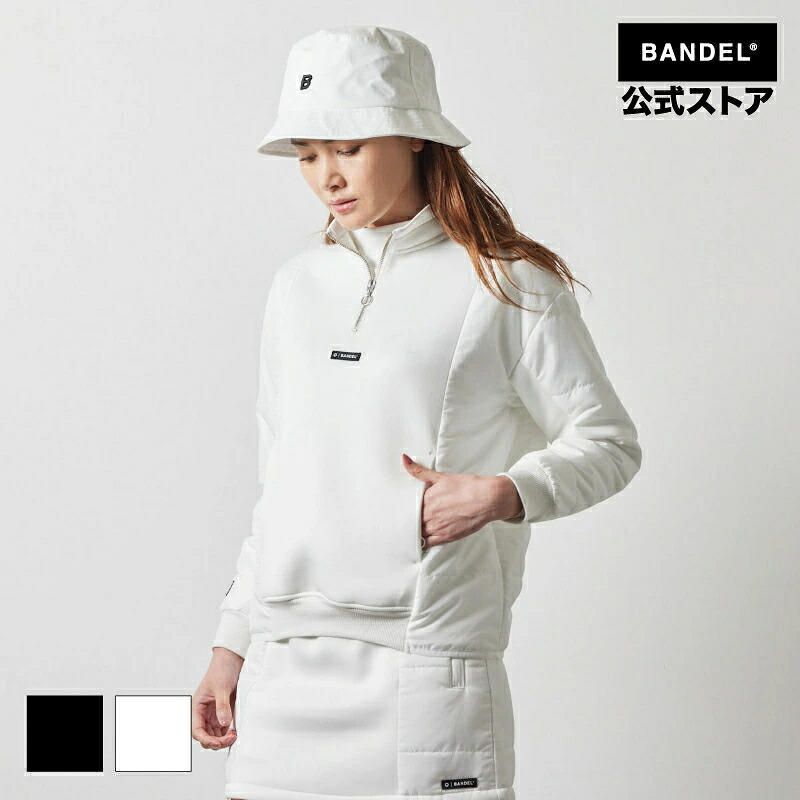 バンデル WOMENS PUFFER SLEEVE HALF ZIP BLOUSON ブルゾン ジャケット ジップ ゴルフ シャツ レディース 女性 ゴルフウェア バンデルゴルフ|BANDEL GOLF and CLOTHING
