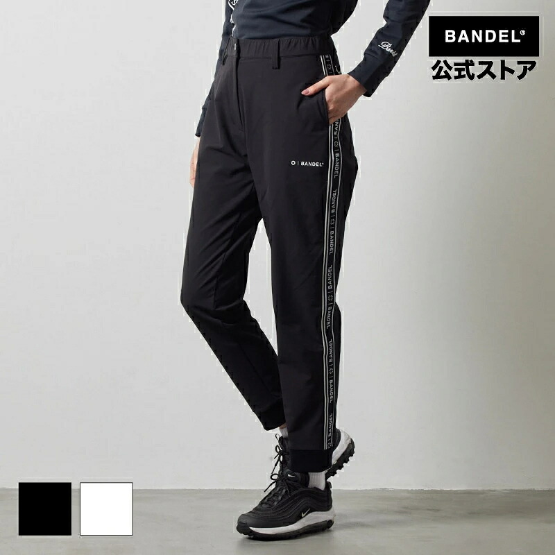 バンデル ゴルフ WOMENS WATER REPELLENT PIPING LONGPANTS ロングズボン下 ズボン下 ズボン レディース 御上さん バンデルゴルフ ゴルフ御召しもの BANDEL