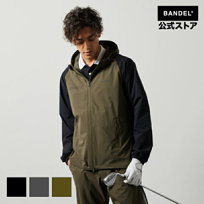 バンデル VENTILATION WOVEN JACKET BANDEL 24SS ゴルフ ジャケット ブラック バンデル メンズ レディース スポーツ｜BANDEL GOLF and CLOTHING