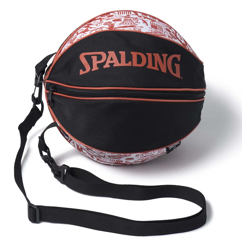 SPALDING バスケットボール用バッグ SPALDING スポルディング ボール バッグ 49-001 バスケット 収納
