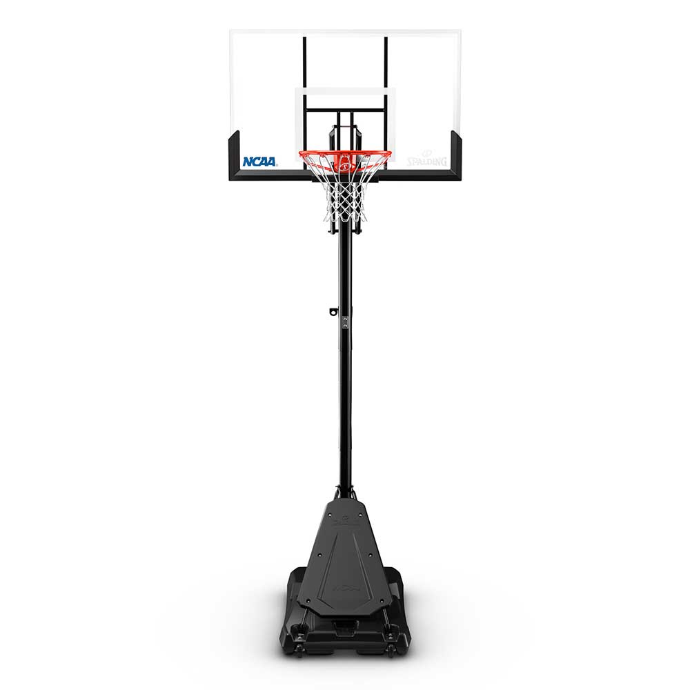 身寄りでバスケの読み合わせる スポルディング 手かご決勝点 50in NCAA エグザクトハイト アクリル樹脂携帯型 身寄り用 SPALDING