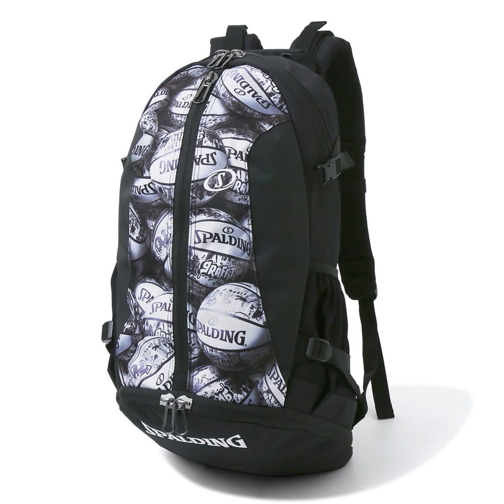 バスケット専用バッグケイジャー グラフィティホワイト スポルディング CAGER BASKETBALL BAG Backpack バックパック