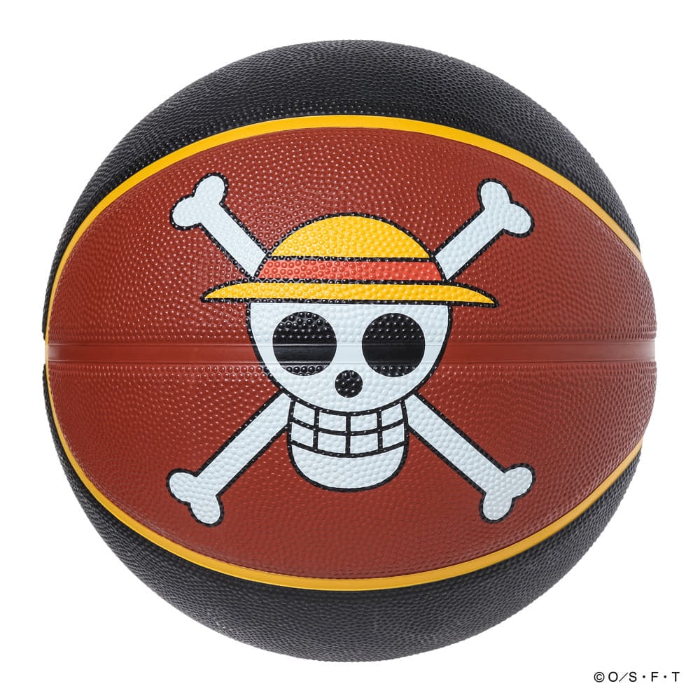 楽天市場】バスケットボール 7号 ONE PIECE 海賊旗 ブラック