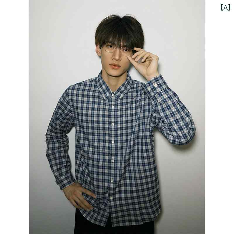 メンズ 流行り物 春夏 秋冬 かっこいい オシャレ モテ 成人男性用 成人男性服  服 韓国 分かりやすい 成年者 嚠喨たる 相応う レトロ 青碧 読み合わせる ティーシャツ 上衣 ハイエンド プレッピー 襟 縞模様 厚地の外套
