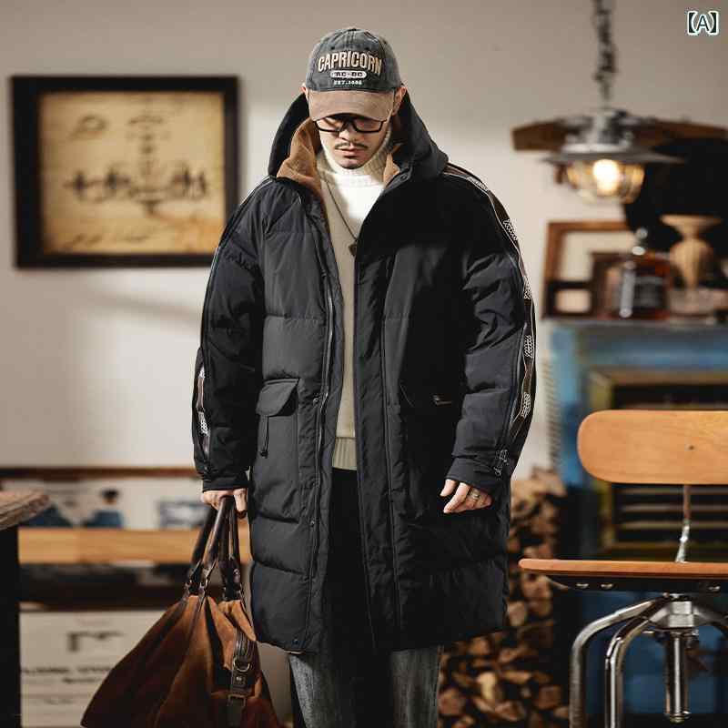 メンズ 流行り物 春夏 秋冬 かっこいい オシャレ モテ 成人男性用 成人男性服  服 韓国 分かりやすい 成年者 大きめ 大きさ ペイズリー パッチワーク 真っただ中丈 落ちこむ 上衣 ボンネット 生あたたかい 厚地の外套