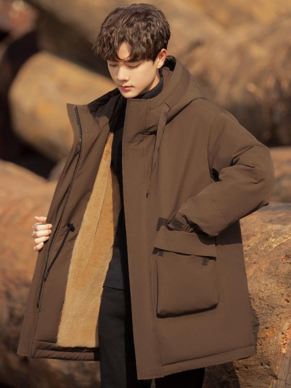 メンズ 流行り物 春夏 秋冬 かっこいい オシャレ モテ 成人男性用 成人男性服 服 韓国 分かりやすい 成年者 落ち込む 上衣 ハイエンド 厚地の外套 真っただ中丈 裏地 パーカー 朦々たる其れは其れは