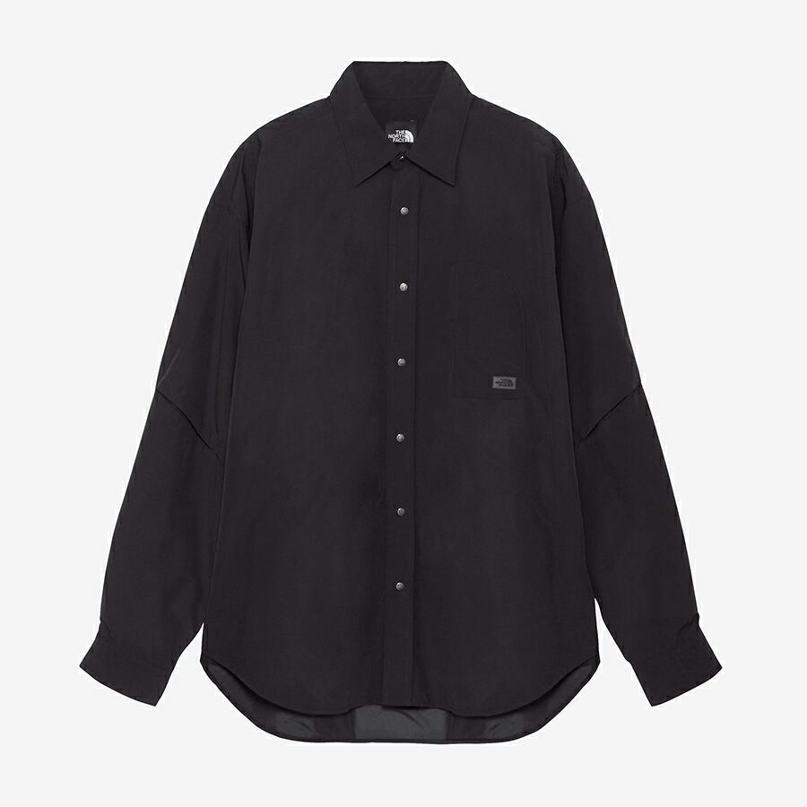 THE NORTH FACE ザノースフェイスL/S Enride Shirtロングスリーブエンライドシャツ BK｜ALASKA MOUNTAIN STORE