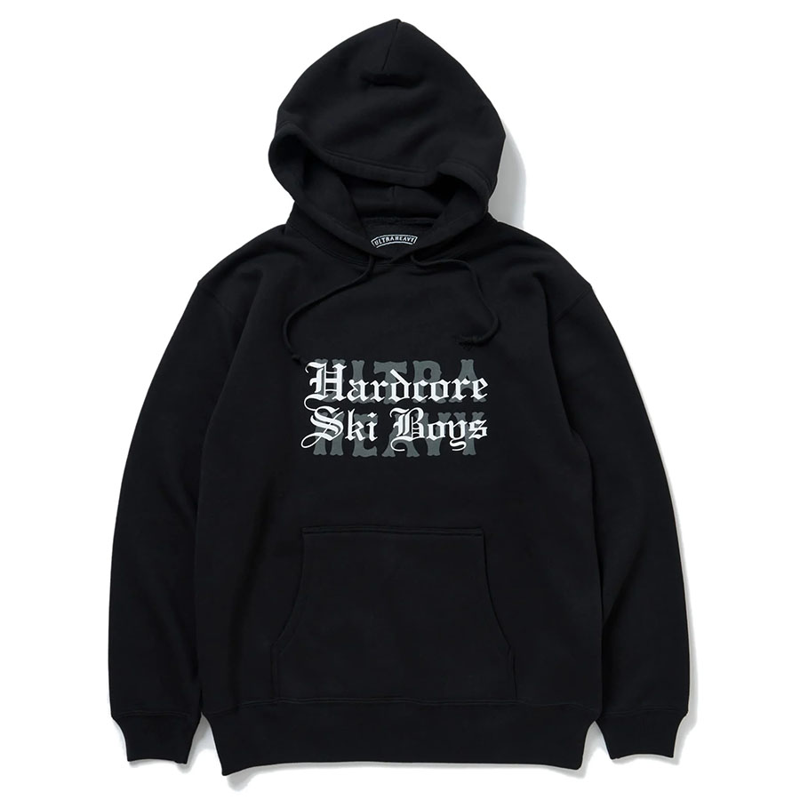 ULTRA HEAVYウルトラヘビーHSB Sweat Hoodie BK｜ALASKA MOUNTAIN STORE
