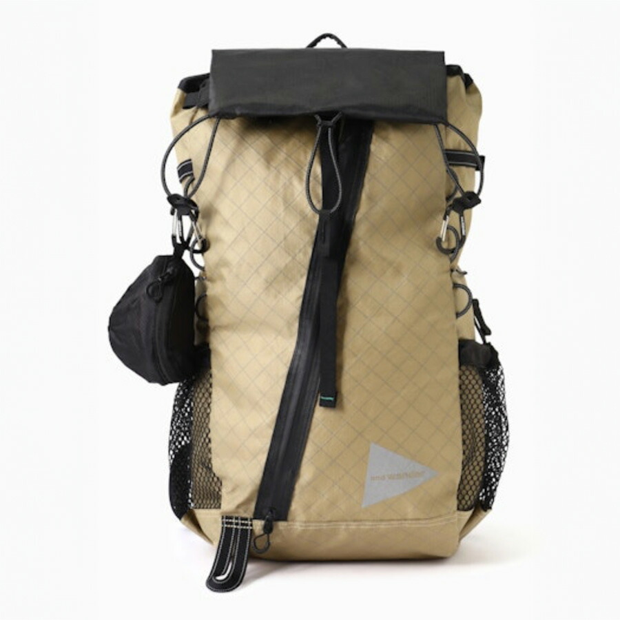 and wander-アンドワンダー- ECOPAK 30L backpackバックパックBG 28,116円