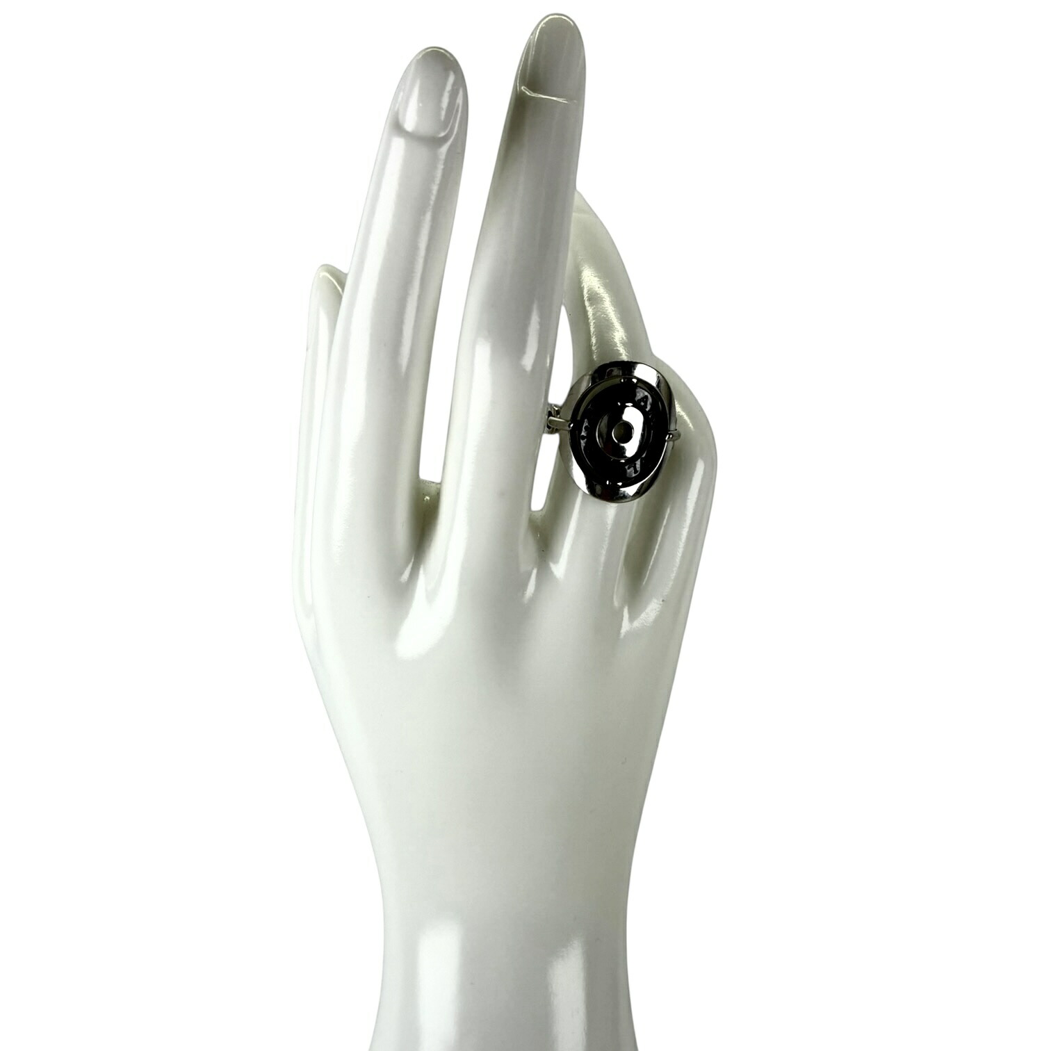 ブル小峡谷 BVLGARI アストラーレ チェルキ K18WG/黒いこと陶器 輪っか 12.5号 10.6g 白いことゴールド750 指環 ブランド名 ブルガリリング ブルガリリング中古 成人女性 レディース ユニ一発やる 宝飾品 付属品 倶楽部 大ぶり 心地好い【中古】
