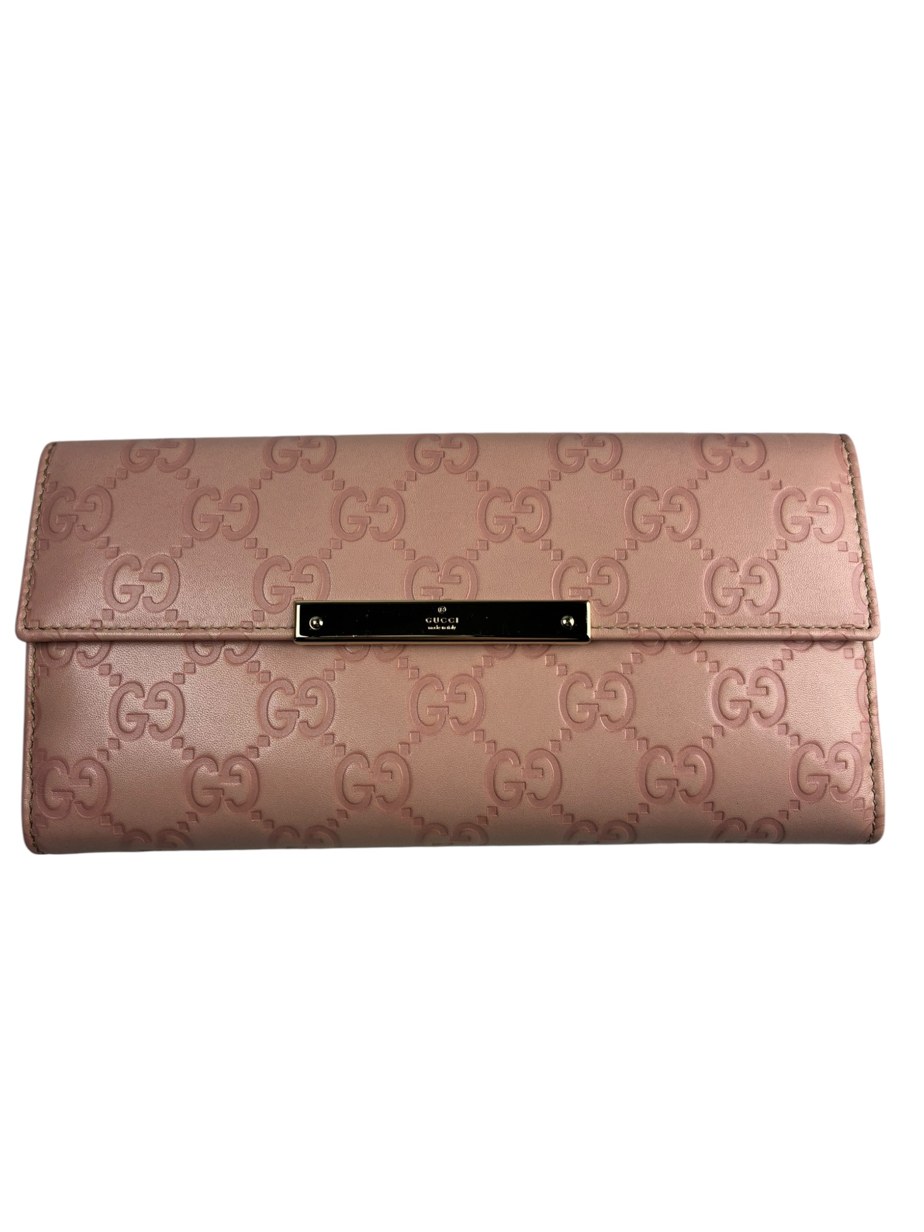 GUCCI グッチ 長紙入れ 112715 グッチシマ ロゴタイプ一皿付き添い人レディース メンズ ブランド名 グッチ長紙入れ ブランド名長紙入れ グッチ紙入れ レディースGucci 成人女性長紙入れ 成人女性紙入れ 飛び切り 成人女性用紙入れ レディースブランド名長紙入れ 【中古】