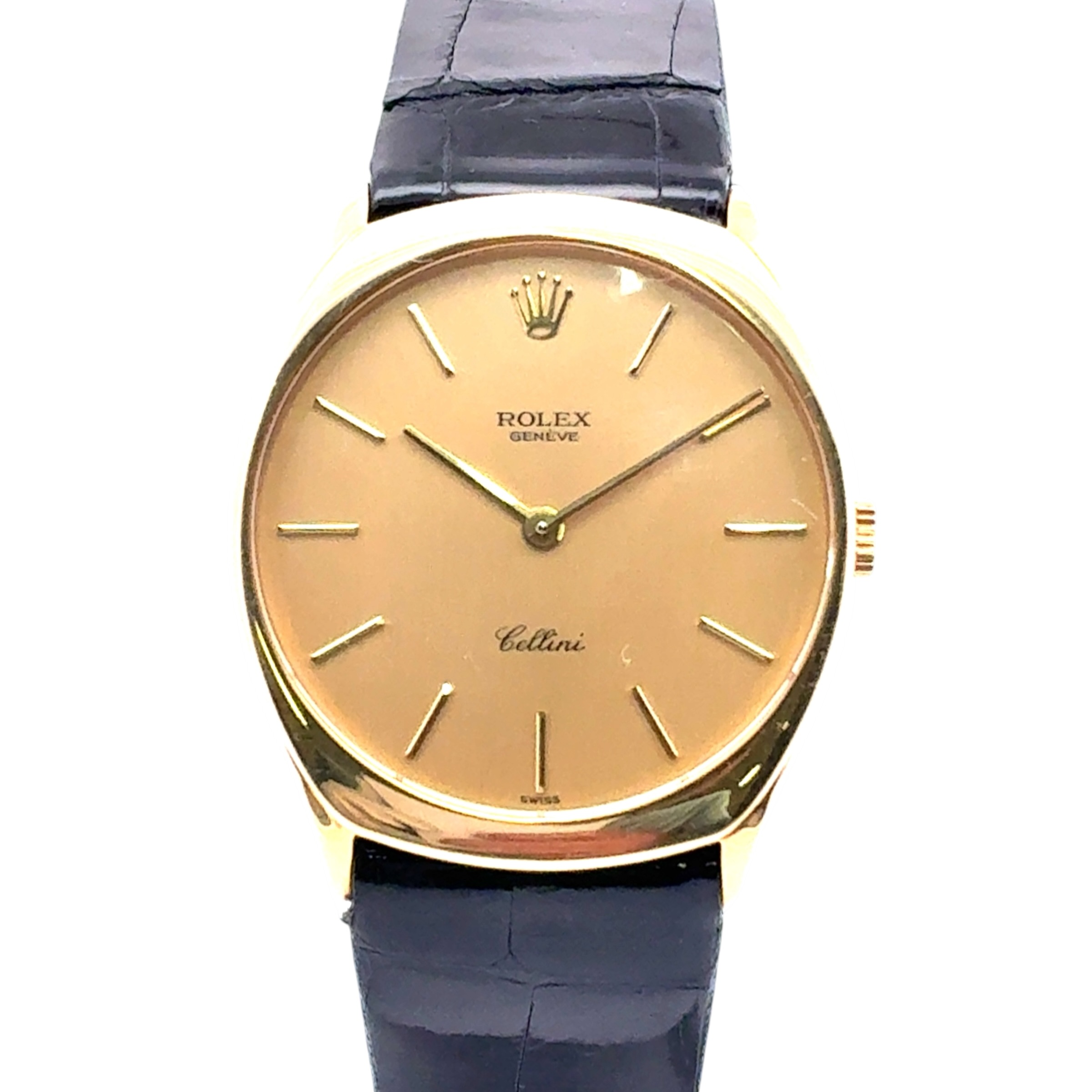 ロレックス チェリーニ 4133/8 三鞭酒文字記号盤 rolex cellini メンズ 手一巻き K18 750 ロレックスチェリーニ ウオッチ 金時辰儀 金無垢 革 メンズ 時辰儀 御前上等 ドレスウォッチ ロレックス時辰儀 ROLEXウオッチ 御前上等時辰儀 成人男性ウオッチ 成人男性用ウオッチ 成人男性ウオッチ 成人男性用ウオッチ 【中古】