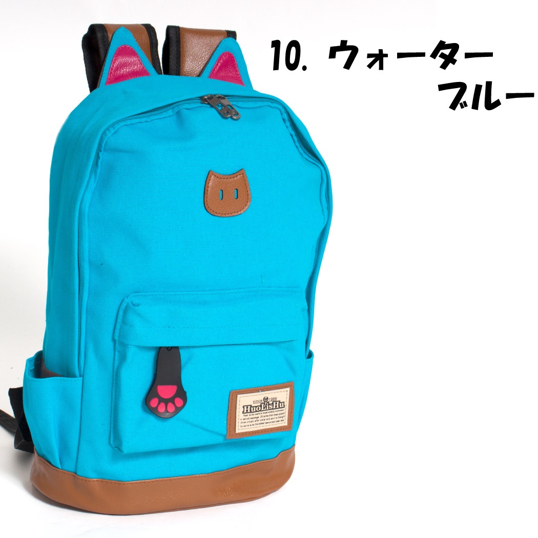 楽天市場 13color おしゃれ 猫耳リュック かわいい リュックサック メンズ レディース Mens Ladies 大容量 猫リュック ねこリュック 女子 高校生 通学 キッズ デイパック 個性的 バックパック 2way 猫の手 高校生 アウトドア 売れ筋 Cbp 0004 Non Rubbish