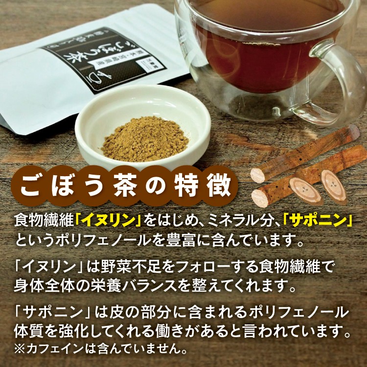 ◇限定Special Price ごぼう茶 焙煎 ごぼう茶100g×3袋 粉末 ごぼうの栄養丸ごと LOHAStyle ロハスタイル 