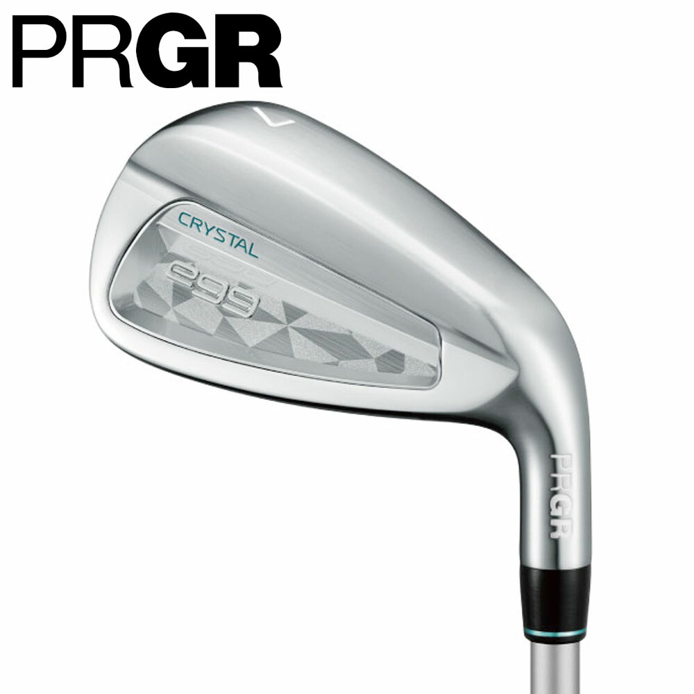 PRGR CRYSTAL egg レディース アイアン A S ウェッジ 単品 2025年モデル バンカーもやさしく脱出 高弾道 ミスに強い 女性用アプローチウェッジ 15,659円