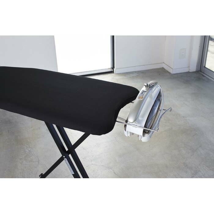 Yamazaki 便利 アイロンがけ 山崎実業 アイロン台 ボード スタンド 高さ おしゃれ 畳み 立て 軽量スタンド式アイロン台 タワー ブラック シンプル 折り 高さ 調節 立った まま 軽い アイロンがけ リビング バオバブツリー機能と美しさを兼ね備えたスタンド式アイロン台