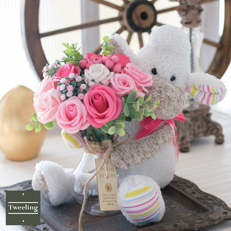 チャンキーフラワー ぬいぐるみ 花束 ギフト クリスマス ベビー プレゼント 楽天市場】可愛い 花束 ぬいぐるみ花束 花束ギフト ぬいぐるみの