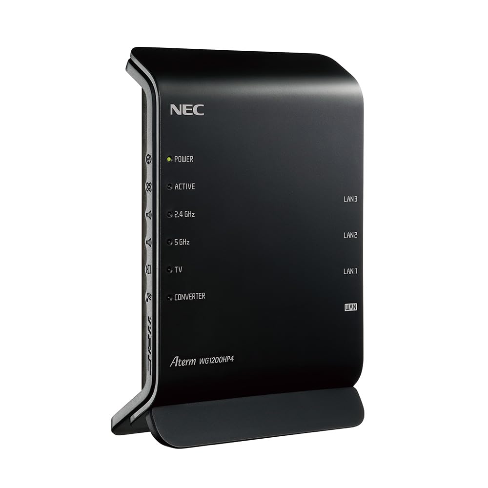 NEC 11ac相応う 867＋300Mbps 無線電話ローカルエリアネットワークルーター PA-WG1200HP4