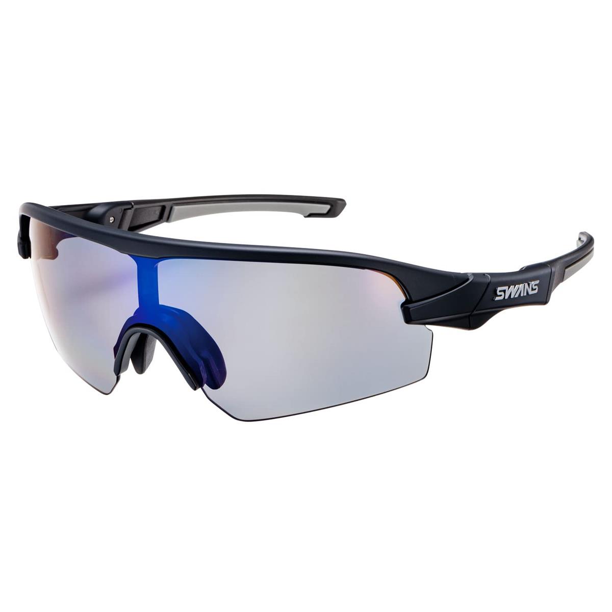 SWANS (スワンズ) 運動競技黒眼鏡 STRIX D.A. ストリックスディーエー STX DA-0151 MBK 日本製 偏光水晶体 引っ敷き黒いこと/偏光雲煙(両面マルチ)