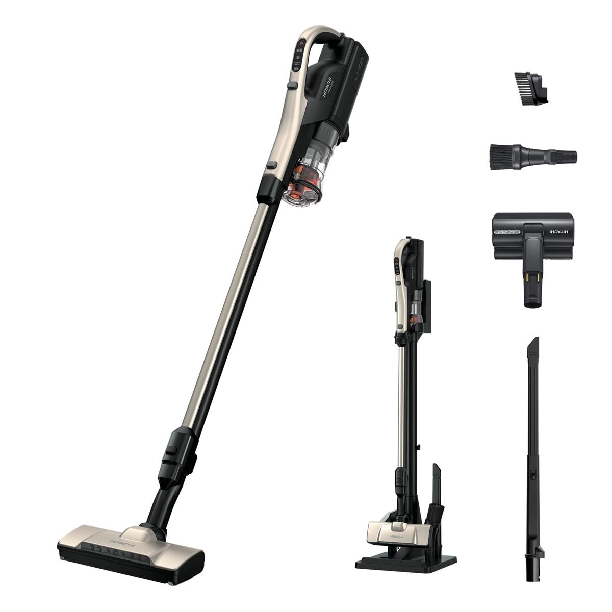 日立 掃き出す機 パワかる突っ支い棒 コードレス 突っ支い棒洗浄剤 PV-BL50K N 点火装置ゴールド 日本製 軽さ1.4ｋｇ 自走式 新生きて行く 一人暮らし 二人生活様式 ハンデ洗浄剤