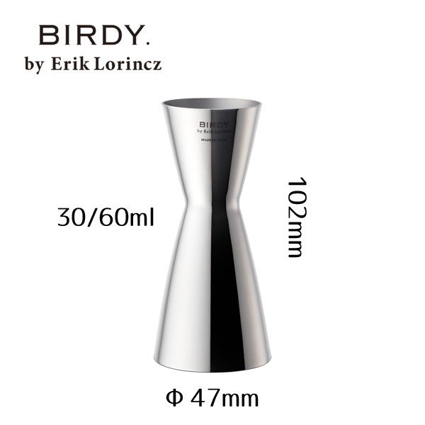 【楽天市場】メジャーカップ 30/60ml 正確なカクテルメイク BIRDY. by Erik Lorincz：Bar and Wine