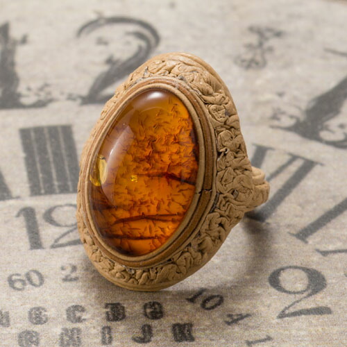 楽天市場】【ポイント5倍×5のつく日】 リトアニア産 天然 琥珀 リング