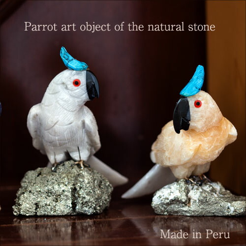 楽天市場】天然石 手彫り鳥 すずめ オブジェ インテリア オブジェ 置物