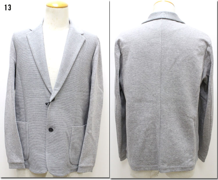 Blue Work　【ブルーワーク】ファブリックコンビ テーラードジャケット　54-03-61-03103-HN　【10P09Jul16】｜Barbizon バルビゾン