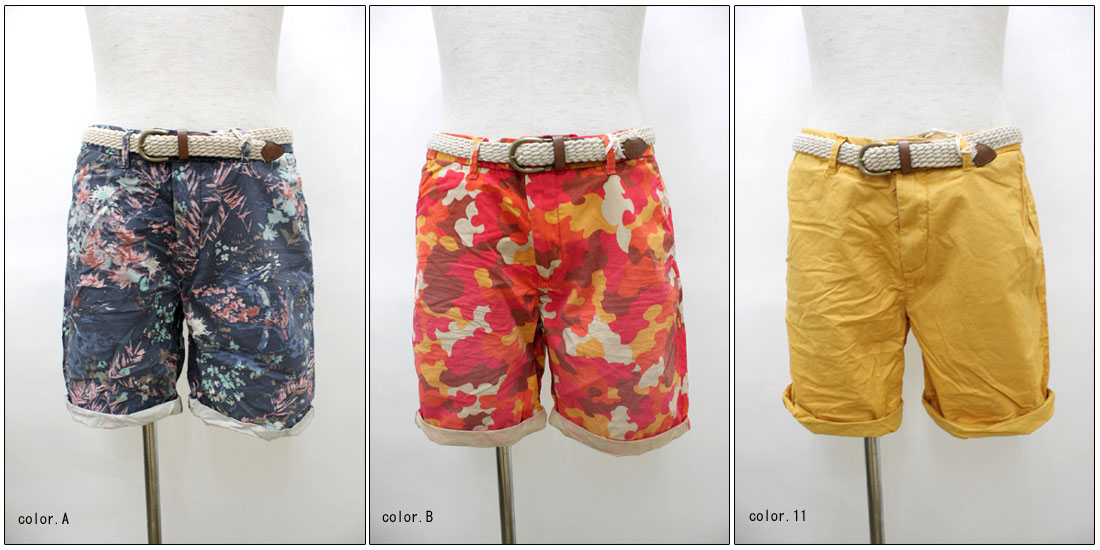 SCOTCH＆SODA　【スコッチ＆ソーダ】　ベルト付きショートパンツ　SC81103-41　【10P09Jul16】 7,293円