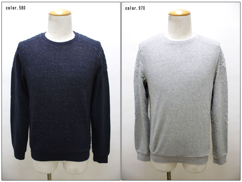 SCOTCH＆SODA　【スコッチ＆ソーダ】　スウェットキルト切替トレーナー　SC40004-42　【10P09Jul16】