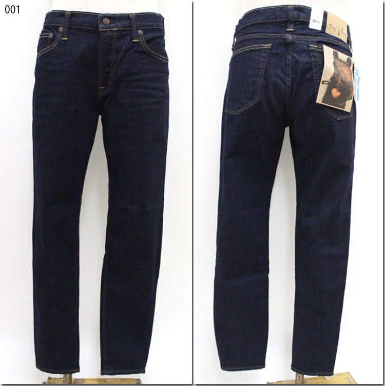 BIGJOHN　【ビッグジョン】キャロットレグジーンズ　テーパード　ワンウォッシュ　ストレッチデニム　　MMM134J　（カラー：001）｜Barbizon バルビゾン