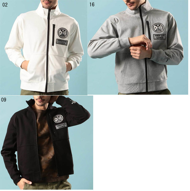 AVIREX 【アビレックス/アヴィレックス】陳列場かばい立て スタンドジップシャツ U.S.M.C/WIND GUARD ZIP SHIRT U.S.M.C.  パーカー  6193480