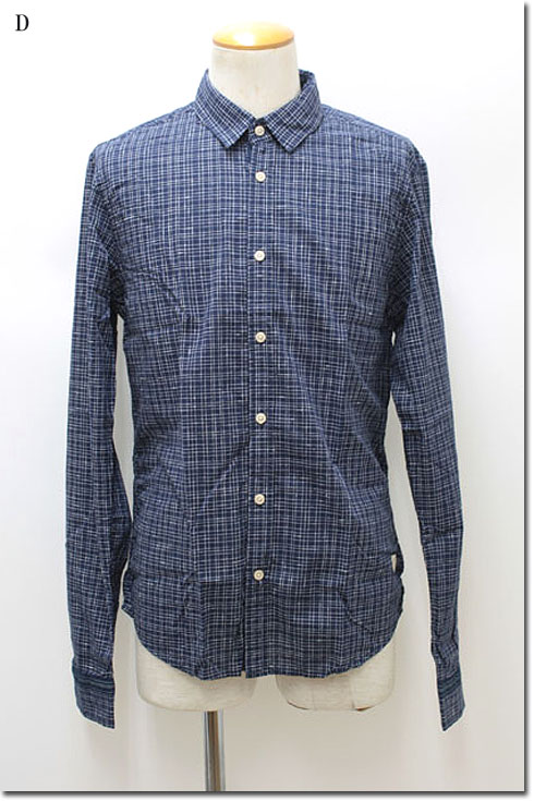 楽天市場】スリードッツ(three dots)コットン 長袖 チェック柄